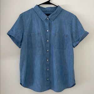 Tommy Hilfiger Women’s Short-Sleeve Chambray Shirt